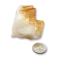 Citrine Quartz Crystal (8.3 Oz) - Chakra Healing Stones