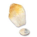 Citrine Quartz Crystal (4.4 Oz) - Chakra Healing Stones