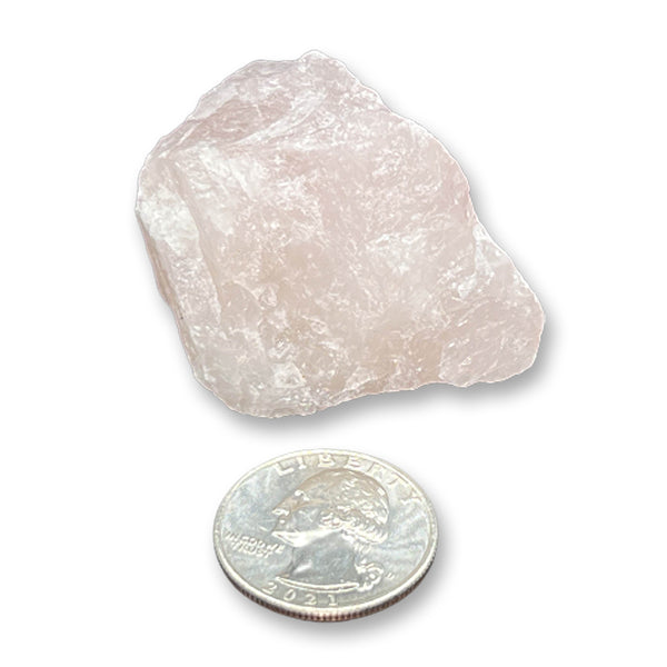 Rose Quartz Rough Crystal 1 Piece - Healing Stone Chakras