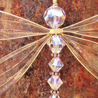 Dragonfly Suncatcher Hanging Window Art