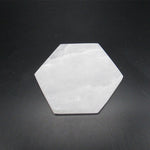 Small Hexagon Selenite Charging Plate